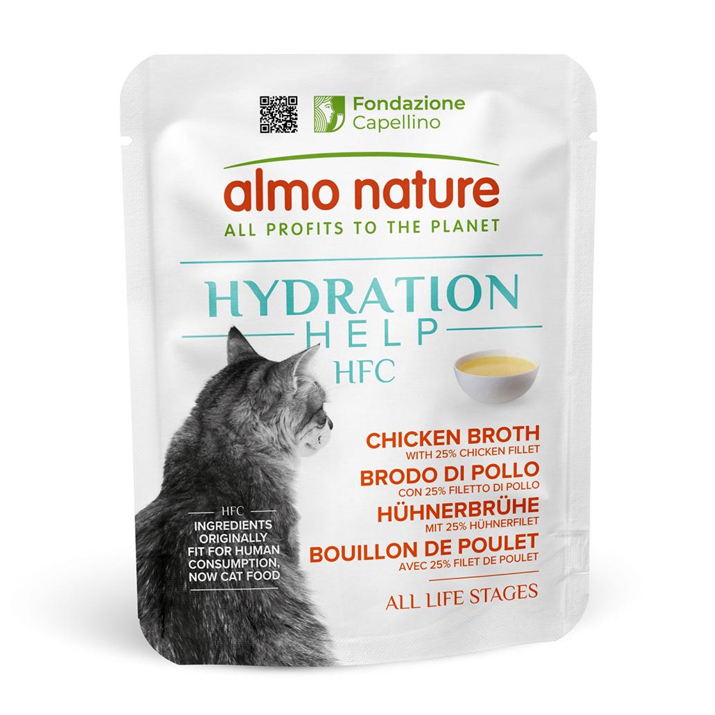 "Almo Nature" Hydratation Help Caldo de Frango