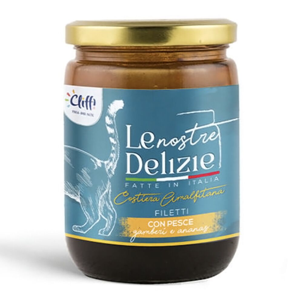 Cliffi Costiera Amalfitana Fillets (Peixe) para Gatos