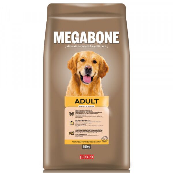 Picart Megabone Adult - Ração seca para cão