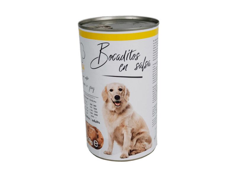 Bocaditos em Salsa de Frango para Cão