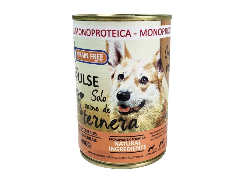Impulse Dog – Alimento Húmido com 97% Vitela