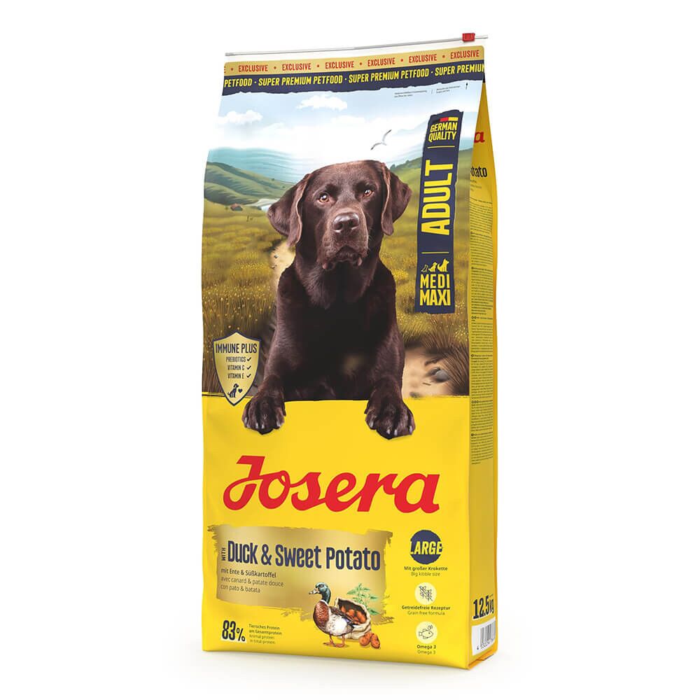 Josera Pato & Batata doce Grain free – Ração seca para cão adulto de porte médio e grande