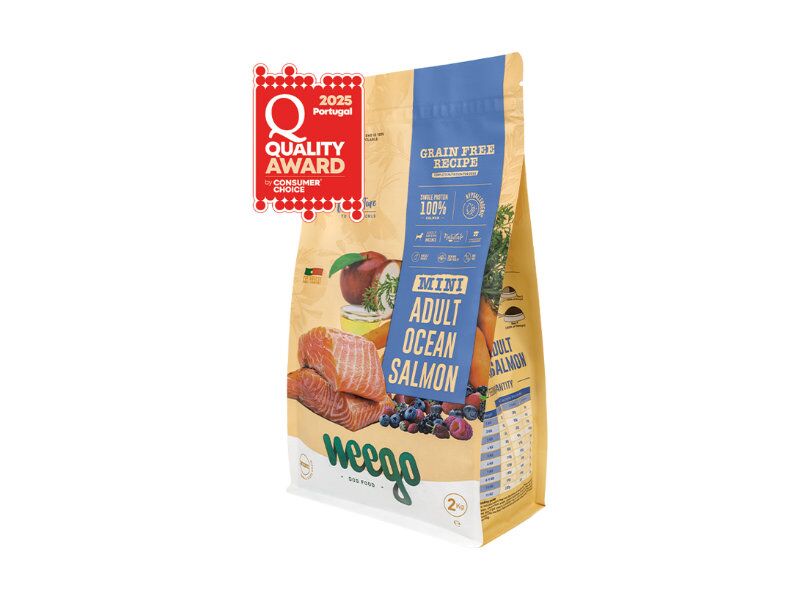 Weego Grain Free Dog Food Adult Ocean Salmon Mini