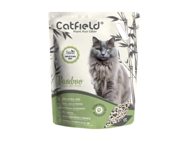 Catfield® Plant Pure Litter de bambu