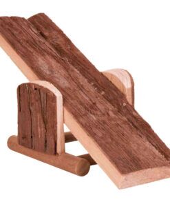 Baloiço Em Madeira P/ Hamsters E Ratos 22X7X8 Cm