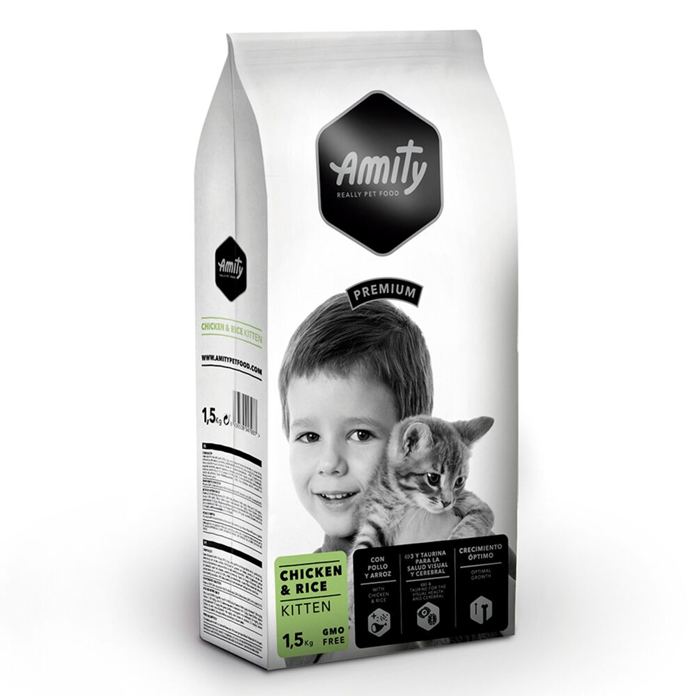 Amity Premium Chicken & Rice Kitten