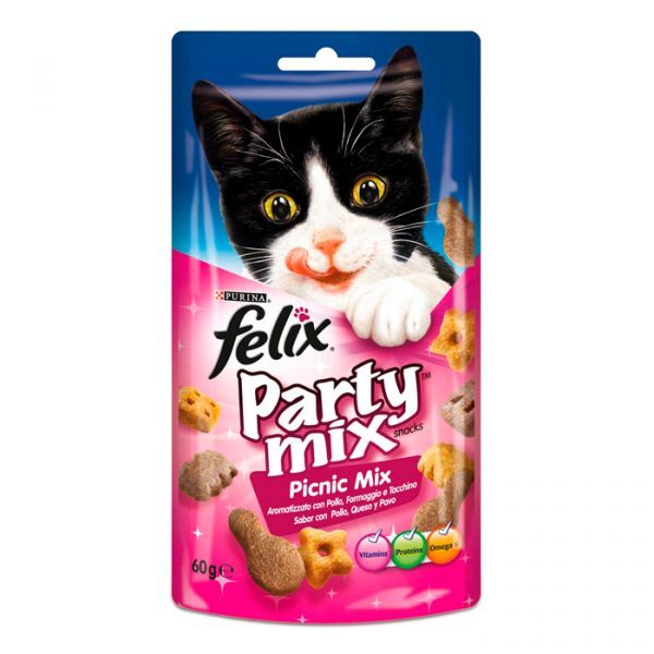 Purina Cat - Felix Party Mix Picnic Mix 60g