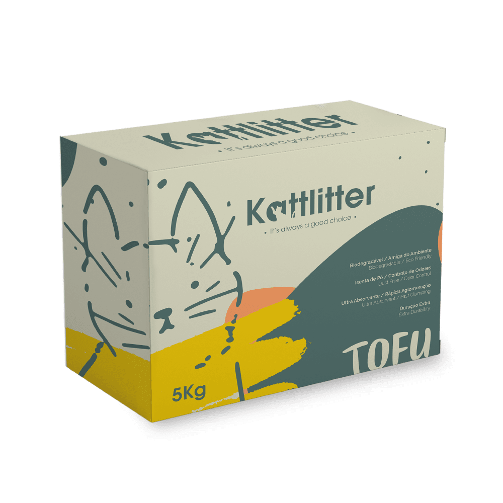 Kattlitter Areia Aglomerante Tofu - 5Kg - Image 2