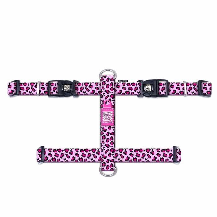 H-Harness - Leopard Pink