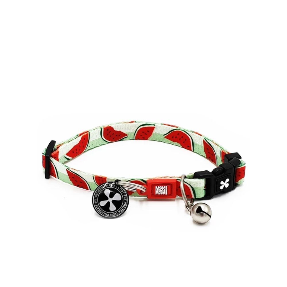 Coleira Max & Molly Original Gear Watermelon Cat