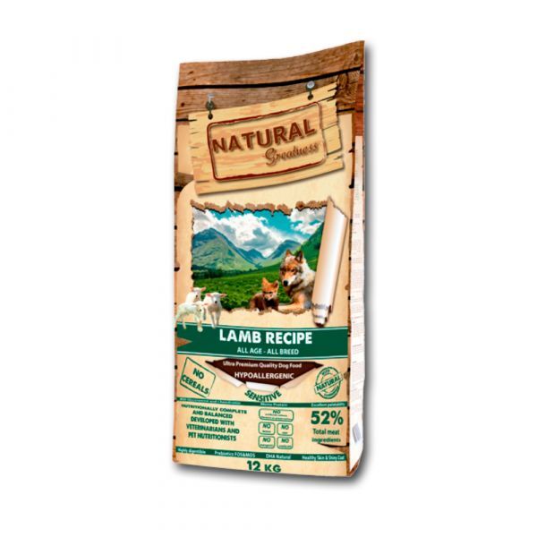 Natural Greatness Adult Sensitive Lamb Dog