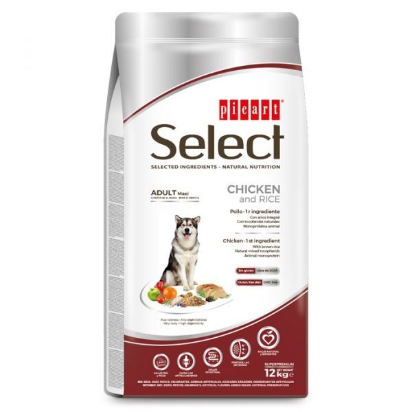 Picart Dog Select Adult Maxi Chicken 12Kg