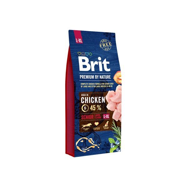 Brit Blue Dog Nature Senior Large & Giant