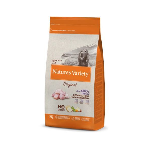 Nature's Variety Dog Original No Grain Medium/Maxi Turkey