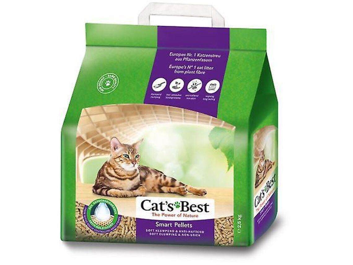 Cat'S Best Areia para Gatos Smart Pellets 5Kgs