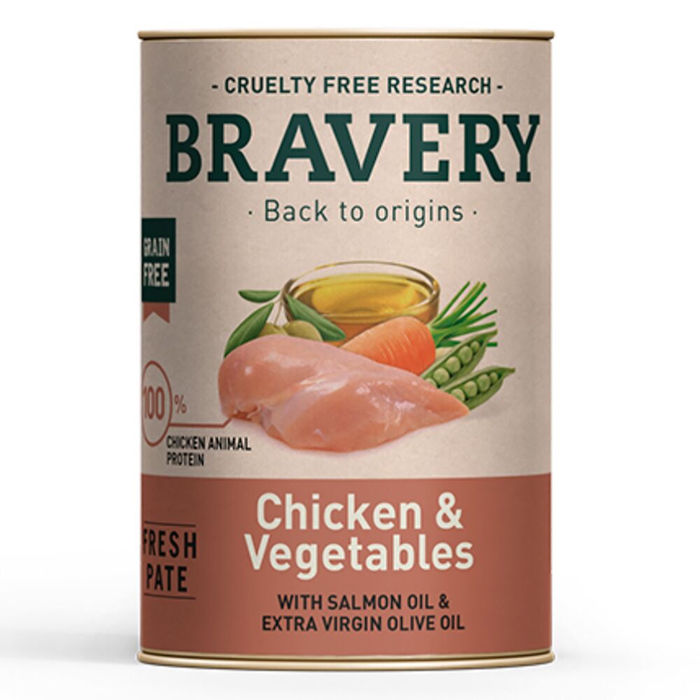 Bravery Dog Chicken & Vegetables