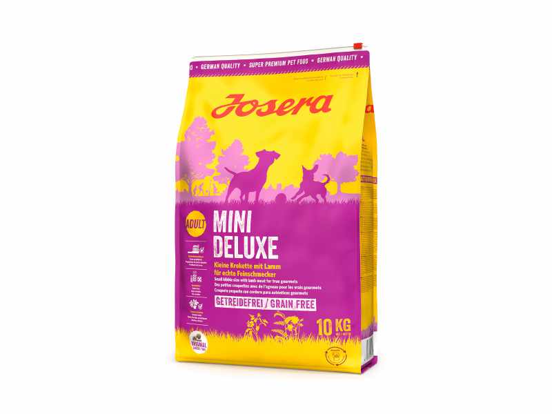 Josera Mini Deluxe Grainfree - para cão adulto pequeno