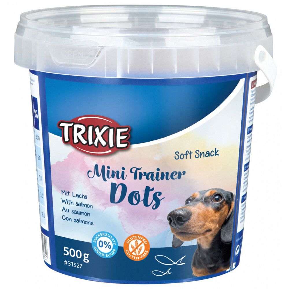 Soft snack mini trainer dots para Cão