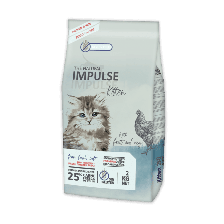 The Natural Impulse Kitten - Frango