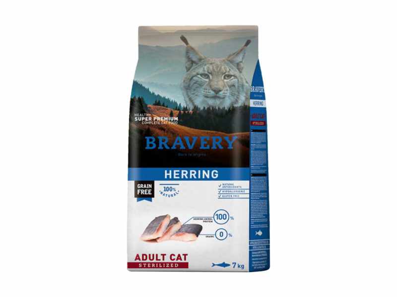 Bravery Herring Adult Cat Sterilized