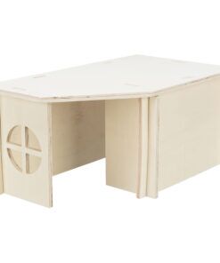 Abrigo Holm em madeira para Coelhos ou Porquinhos India