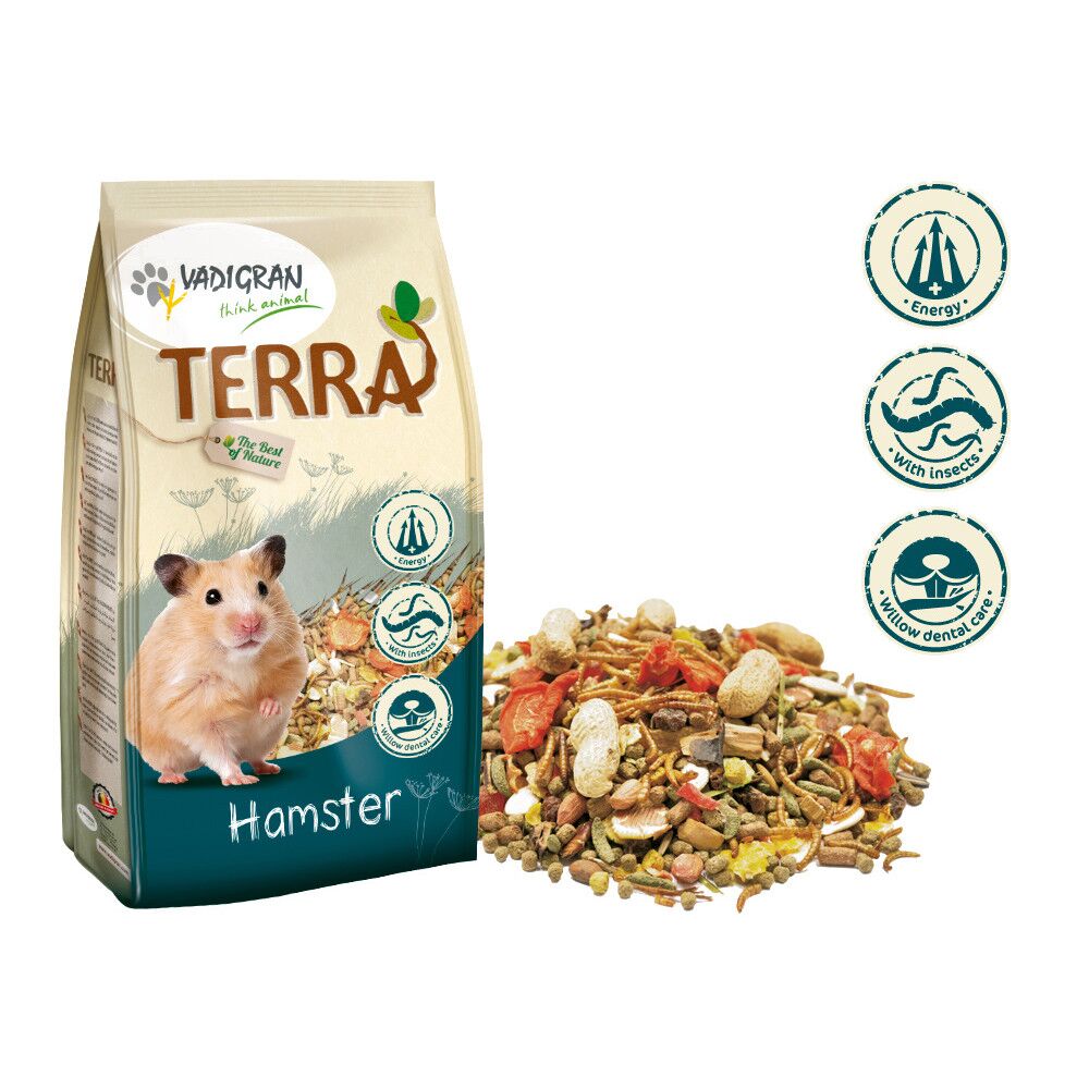 Alimento Premium Terra para hamsters - Vadigran