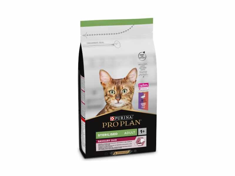 Pro Plan Sterilised Savoury Duo - Pato e fígado