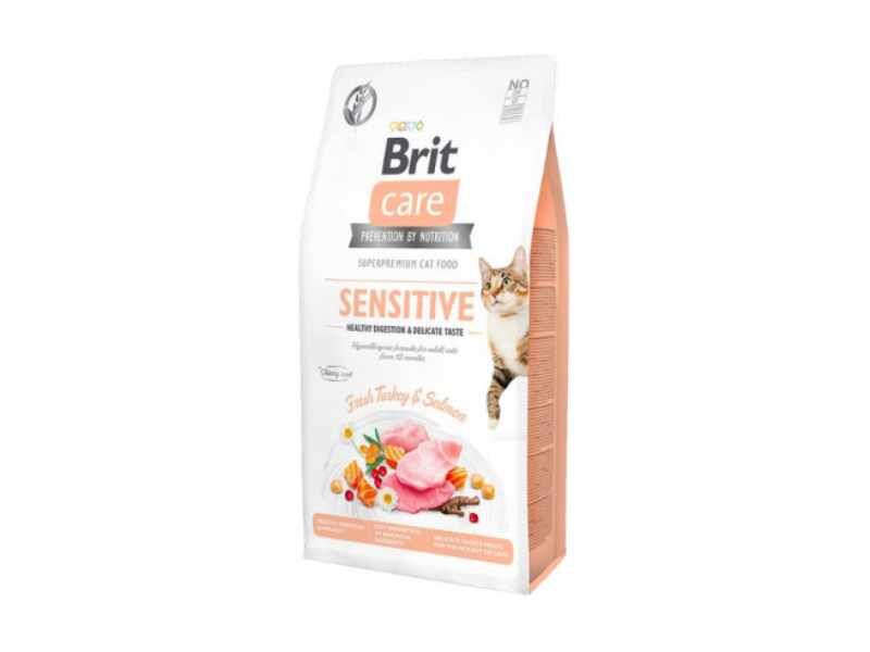 Brit Care Cat Grain Free Sensitive Cat Healthy Digestion e Delicate Taste