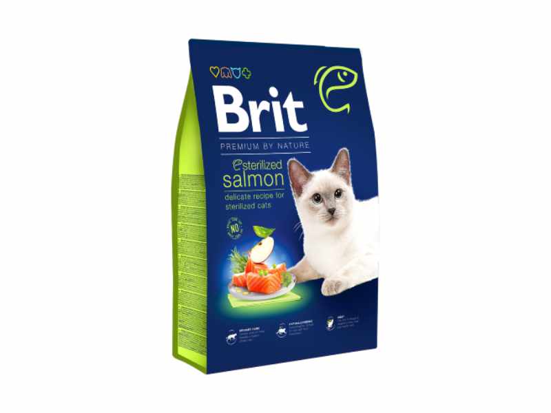 Brit Premium by Nature Cat Sterilized Salmon