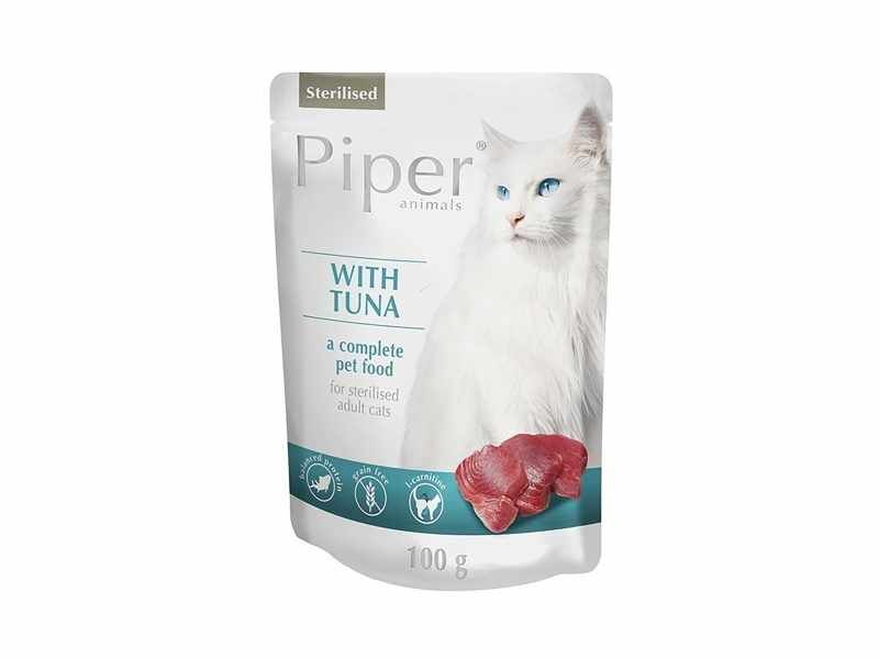 Piper  com Atum para gato esterilizado