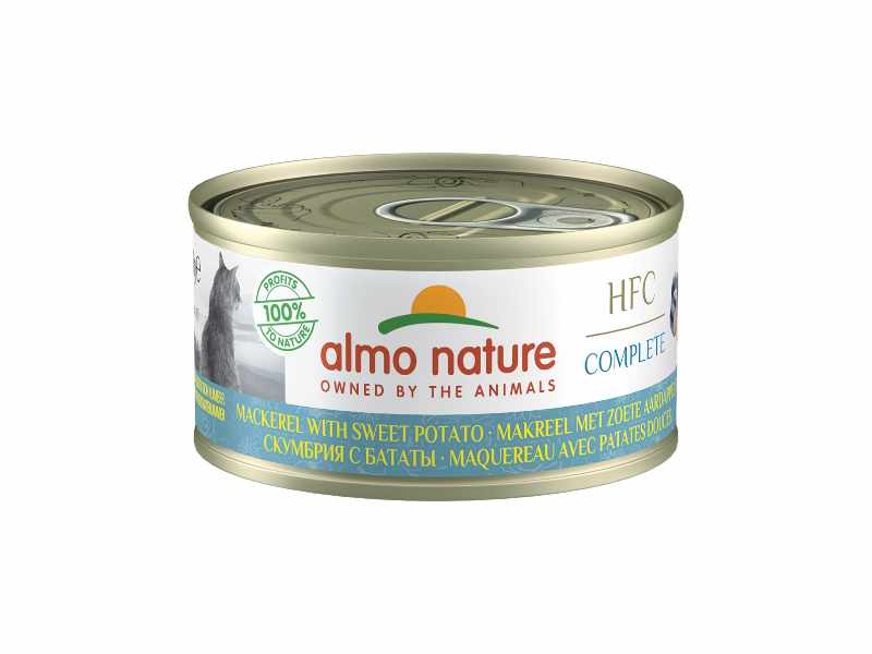 Almo Nature Hfc Complete Gato - Cavala com Batata Doce
