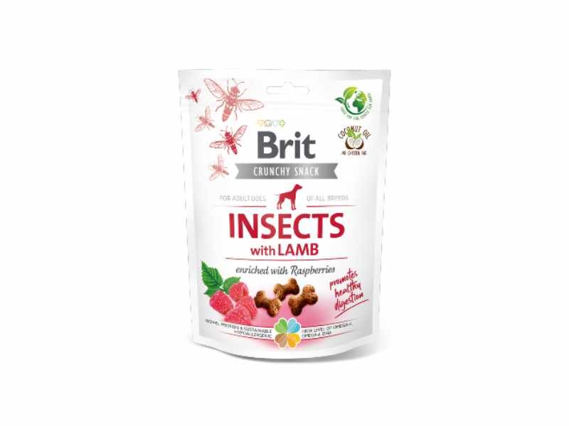 Brit Care Crunchy Cracker Insects with Lamb enriched