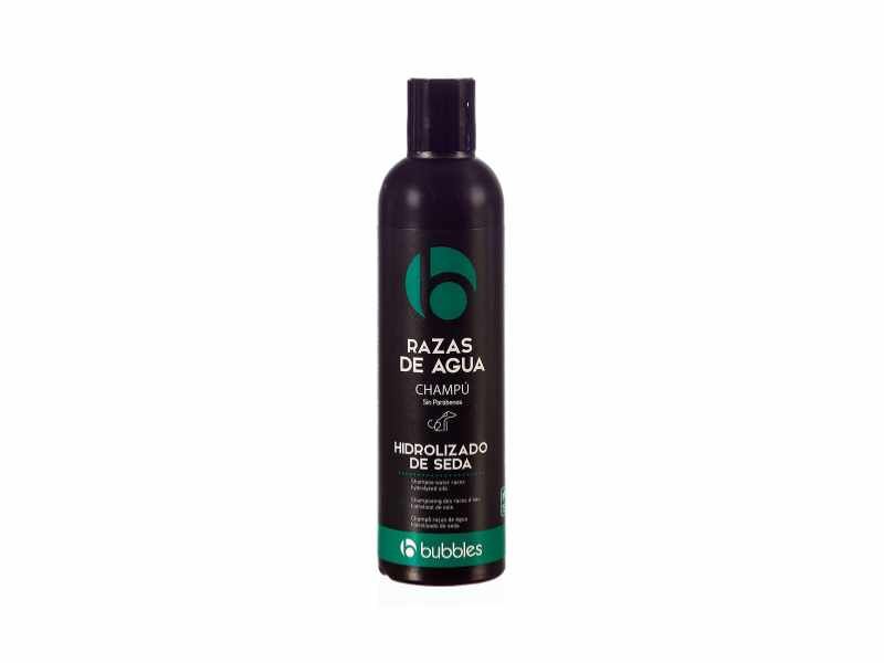 Shampoo para cães de água - hidrolisado de seda da Bubbles
