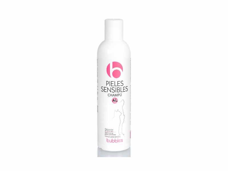 Shampoo para cão peles sensíveis da Bubbles