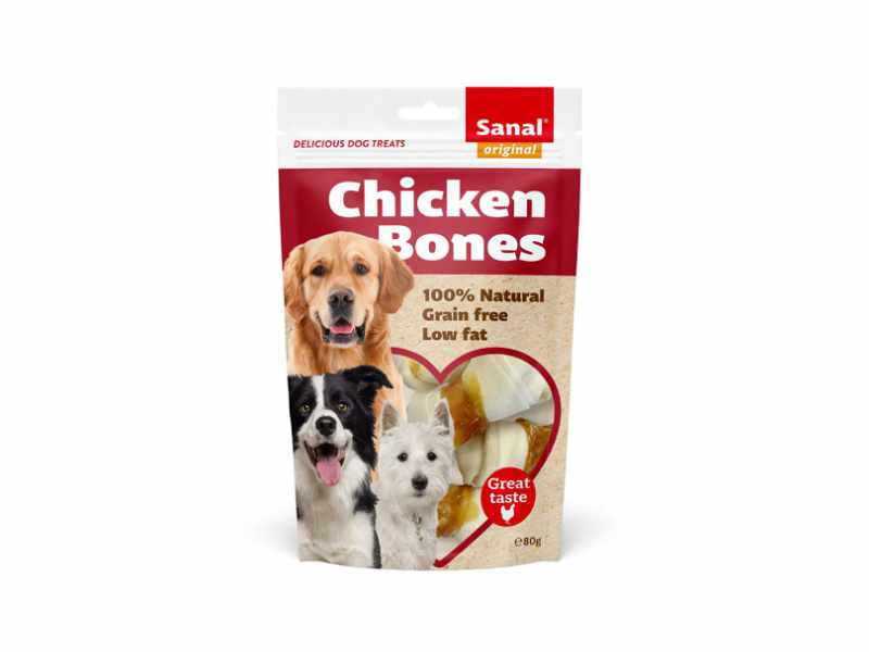 Sanal Dog - Chicken Bones Doypack