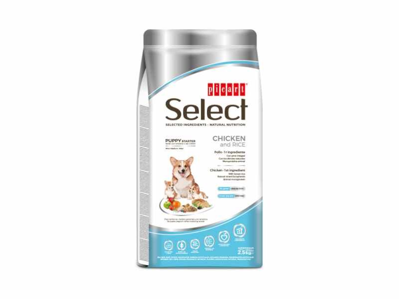 Picart Select Puppy Starter de Frango e Arroz