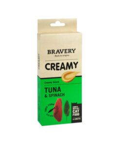 Bravery Creamy – Snack Cremoso e Natural para Gatos Exigentes
