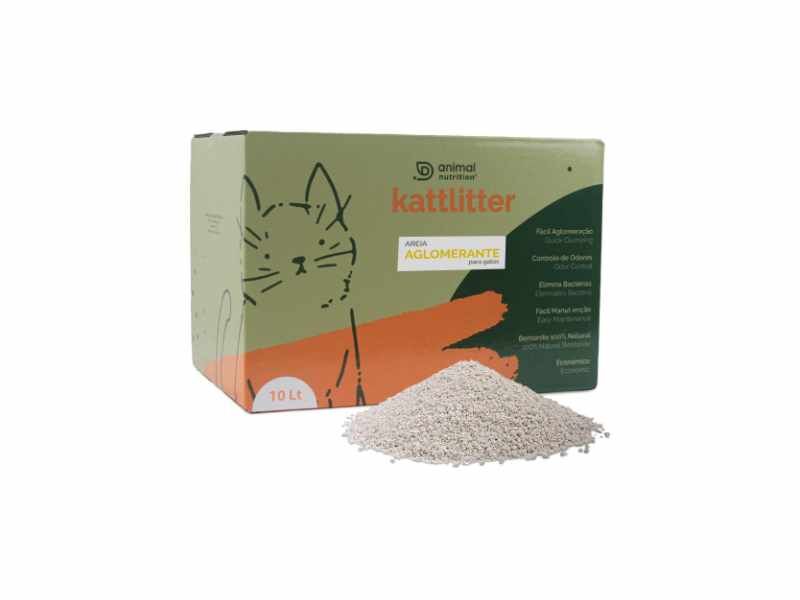 Kattlitter Areia Aglomerante Kattlitter - Doggato
