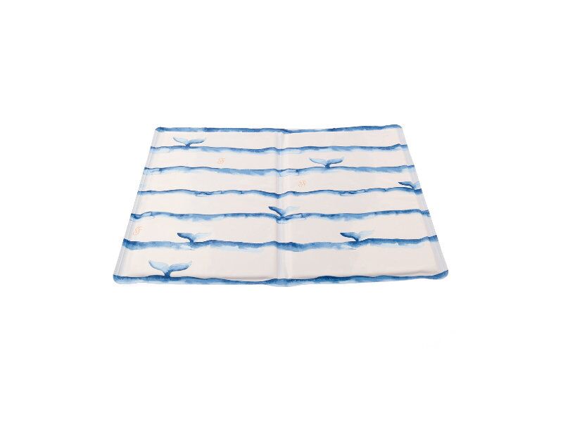 Tapete Refrescante Reversível Whales da Ferribiella