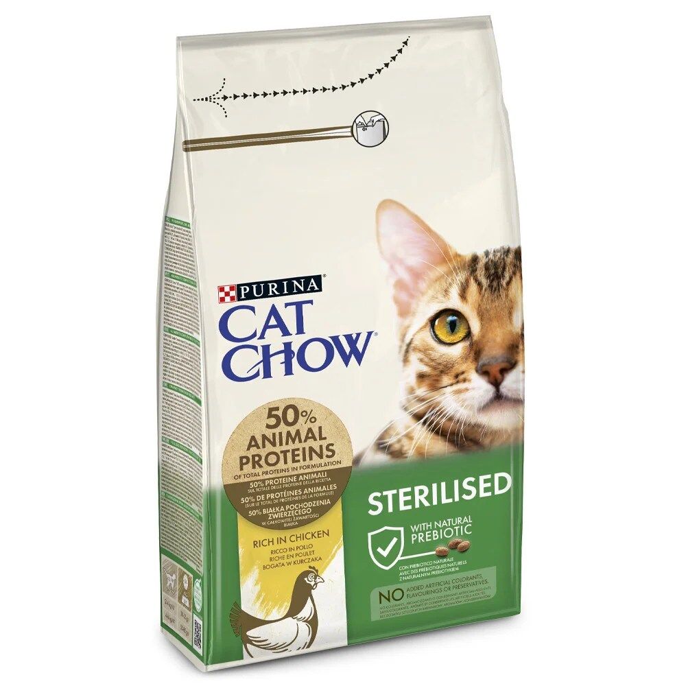 Cat Chow Sterilised adulto - Frango