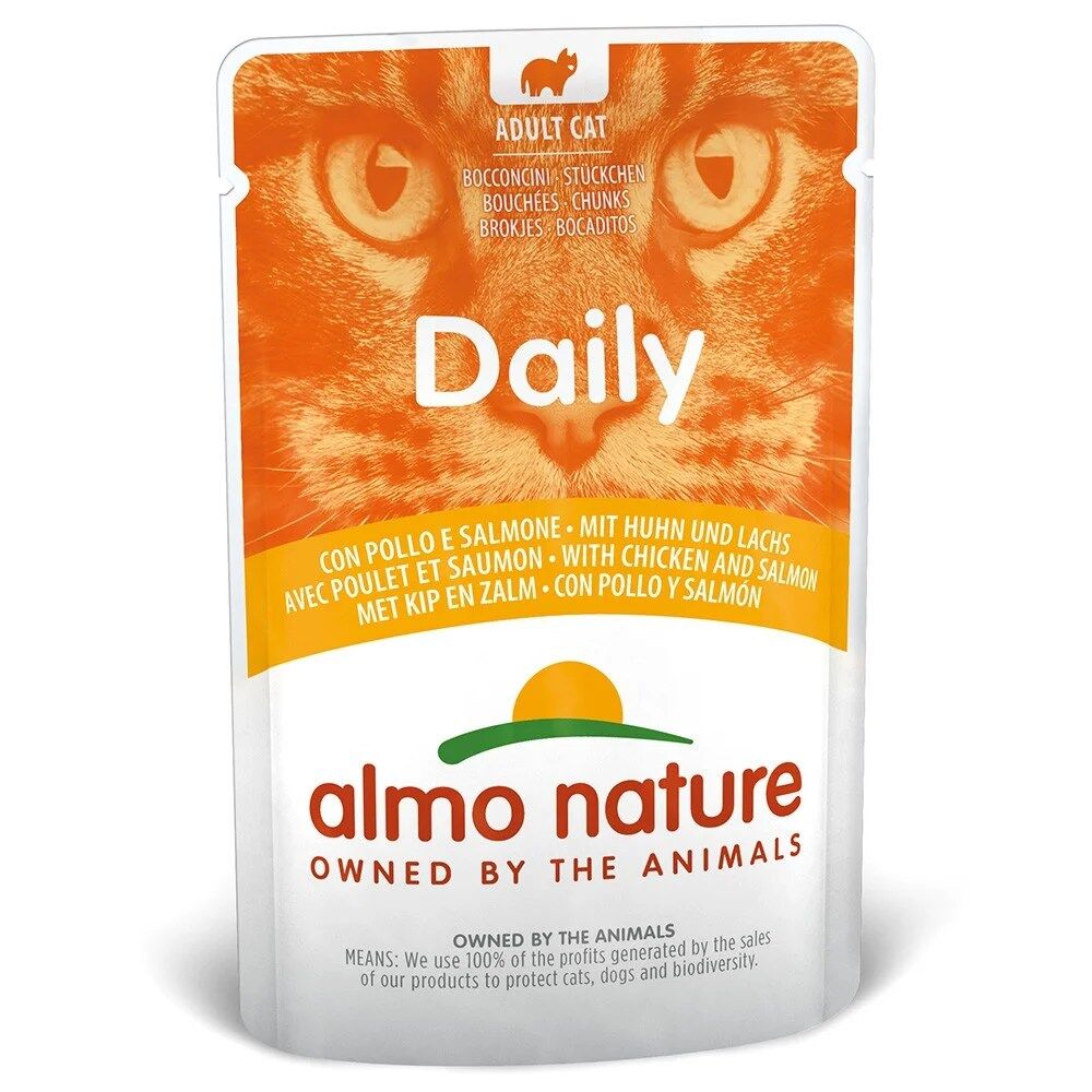 Almo Nature Daily Gato Frango e Salmão