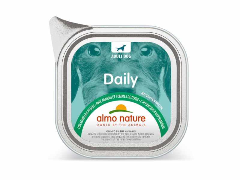 Almo Nature Daily Cão - Cordeiro E Batata Terrina
