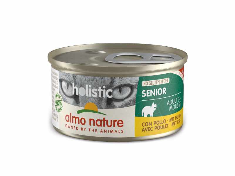 Almo Nature Holistic – Gato sénior +7 - Frango