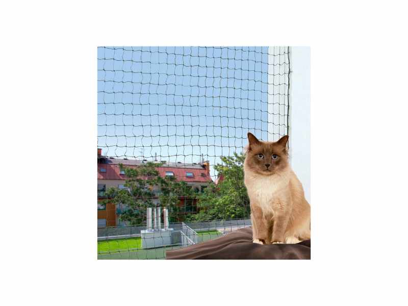 Trixie Rede Proteção Gatos Reforçada - Verde
