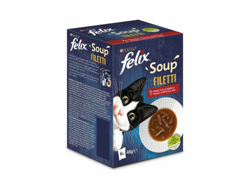 Purina Cat - Felix Soup Seleção Do Campo 6x48g