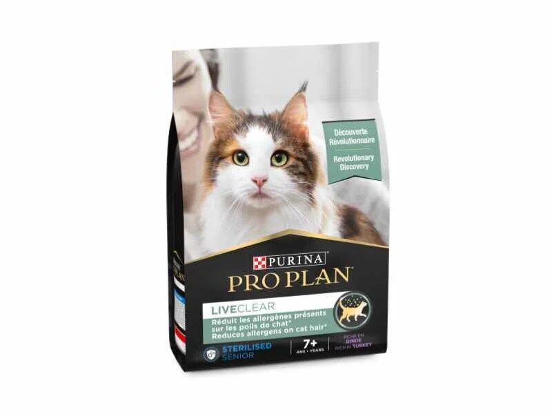 Pro Plan Cat Liveclear Sterilised 7+ Turkey