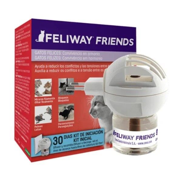 Feliway Friends Difusor+Recarga 48ml