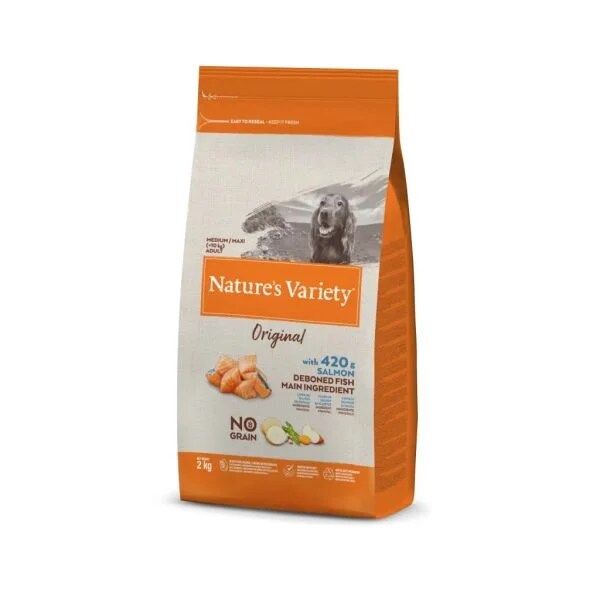 Nature's Variety Dog Original No Grain Medium/Maxi Salmon