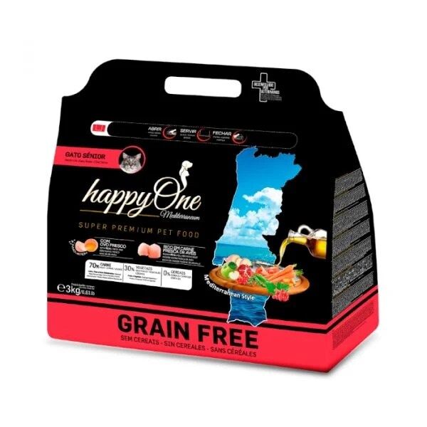 HappyOne Mediterraneum Senior Cat