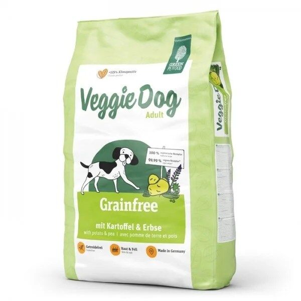Green Petfood Veggie Dog Grain free Cão Adulto - Batata e ervilha